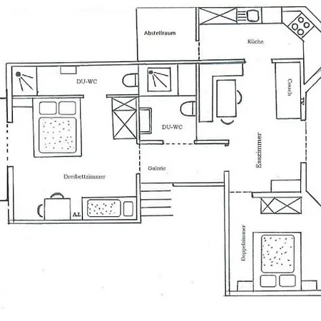 Haus Oberluggauer 公寓